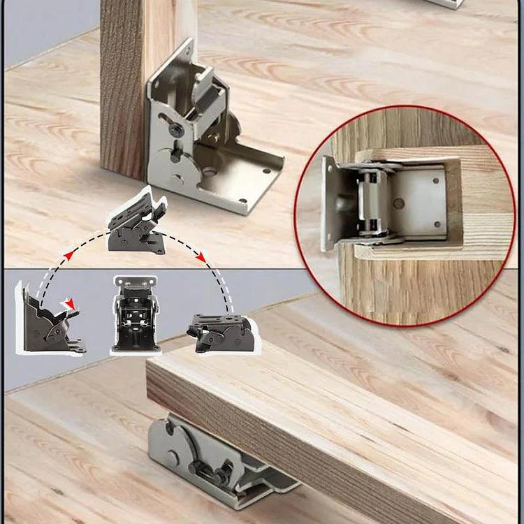 🔥Hot Sales now🔥🎉90° Self-locking Hinge: Anti-corrosion, Invisible Design