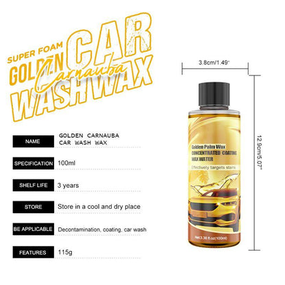 🔥Hot Sale🔥Golden Carnauba Car Wash Wax