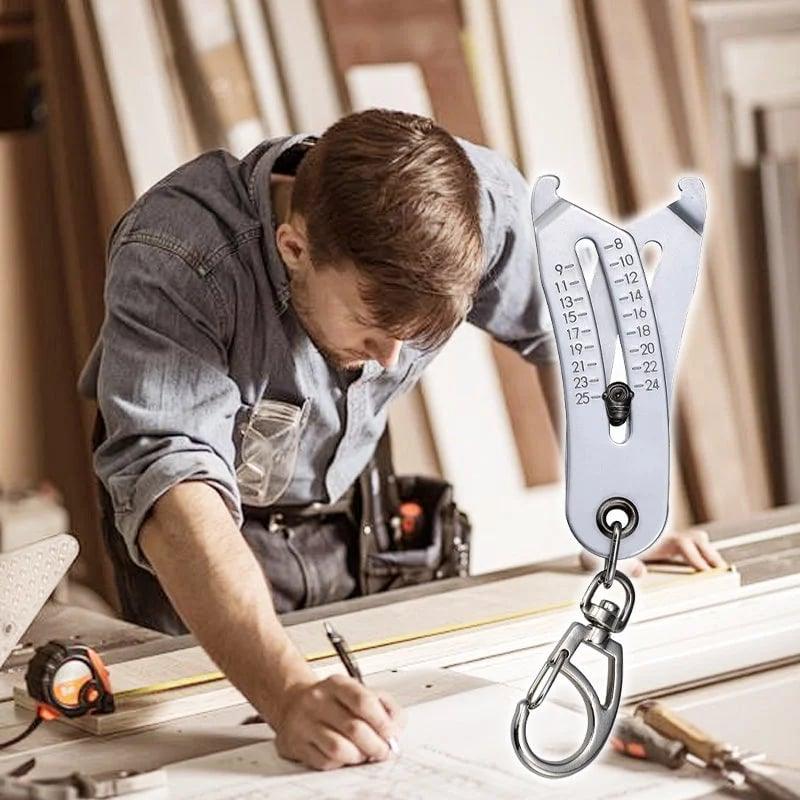 🔥Portable Precise Thread Size Checker Keychain