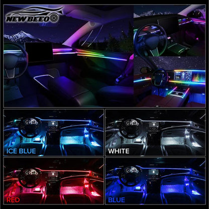 Car Interior LED Strip Atmosphere Lights Pro