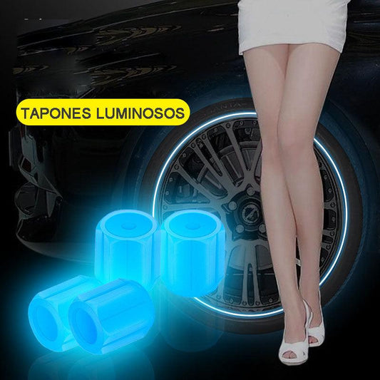 Automotive Accessory: Luminous Tire Valve Plugs - Excellent Gift
