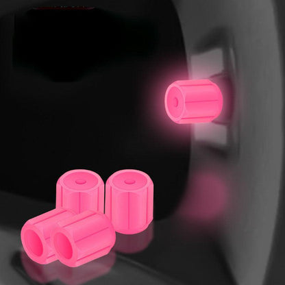 Automotive Accessory: Luminous Tire Valve Plugs - Excellent Gift