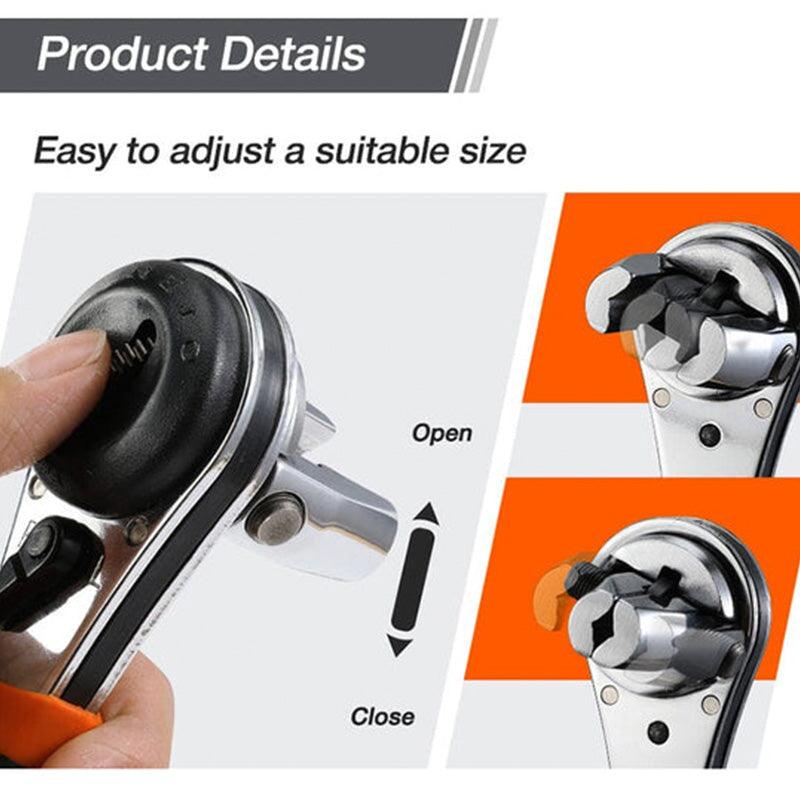 🔧Hot Sale⏳Adjustable Ratchet Wrench
