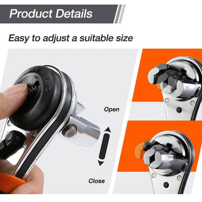 🔧Hot Sale⏳Adjustable Ratchet Wrench
