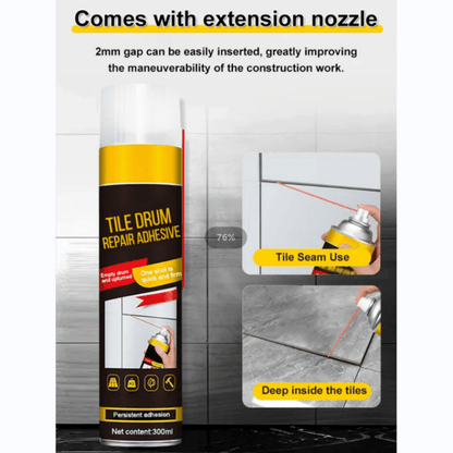 🔥Hot Sale 65% OFF🔥 Strong Adhesive Ceramic Tile Empty Drum Agent