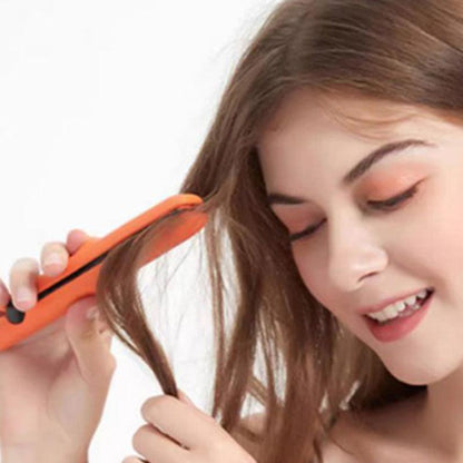 2-in-1 Mini Curling Wand & Flat Iron Hair Straightener🔥49% OFF🔥