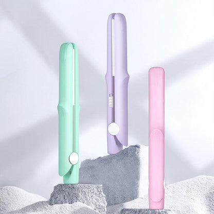2-in-1 Mini Curling Wand & Flat Iron Hair Straightener🔥49% OFF🔥