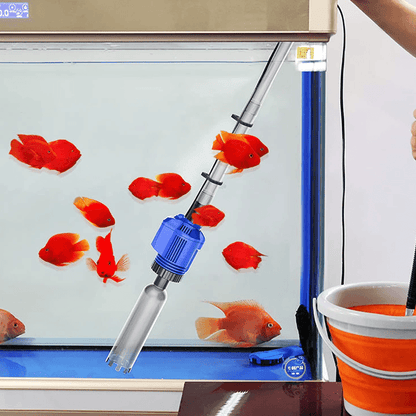 Electric Suction Aquarium Water Changer Filter Cleaner