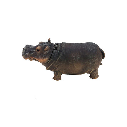 🦛🌿Fish Tank Hippo Bubble Decoration💦