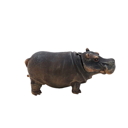 🦛🌿Fish Tank Hippo Bubble Decoration💦